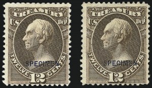 Sale 938, Lot 1899, Official Specimens