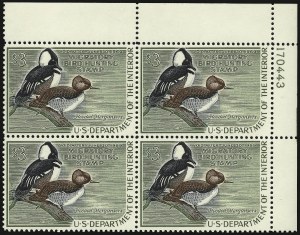 Sale 938, Lot 2024, Hunting Permit Multiples, $3.00 1968-71 Hunting Permits (RW35-RW38) Sale 938, Lot 2024, Hunting Permit Multiples