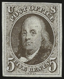 Sale 941, Lot 1001, 1847 Issue