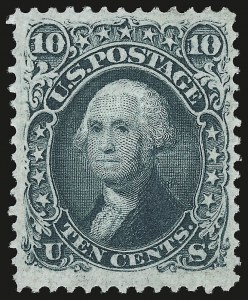 Sale 941, Lot 1052, 1868 Grilled Issue