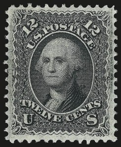 Sale Number 941, Lot Number 1053, 1868 Grilled Issue