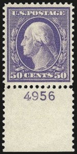 Sale 941, Lot 1237, 1908-09 Washington-Franklin Issues (Scott 331 thru 356)