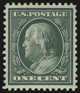Sale 941, Lot 1246, Washington-Franklin Issues (Bluish Paper)