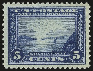Sale 941, Lot 1271, 1913-15 Panama-Pacific Issue (Scott 397 thru 404)