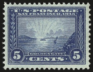 Sale 946, Lot 1000, 1913-15 Panama-Pacific Issue (Scott 397-404)