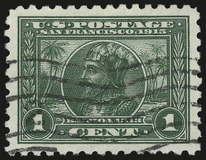 Sale Number 946, Lot Number 1009, 1913-15 Panama-Pacific Issue (Scott 397-404)