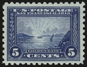 Sale 946, Lot 1011, 1913-15 Panama-Pacific Issue (Scott 397-404)