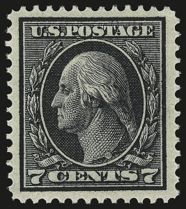Sale 946, Lot 1016, 1912-14 Washington-Franklin Issue (Scott 405-423)