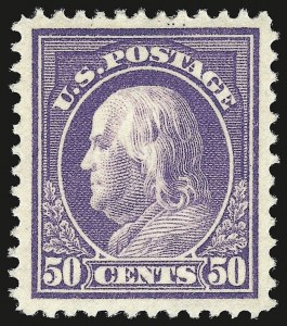 Sale 946, Lot 1028, 1912-14 Washington-Franklin Issue (Scott 405-423)