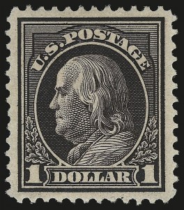 Sale 946, Lot 1031, 1912-14 Washington-Franklin Issue (Scott 405-423)