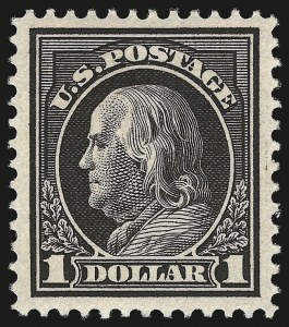 Sale 946, Lot 1033, 1912-14 Washington-Franklin Issue (Scott 405-423)