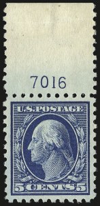 Sale 946, Lot 1038, 1913-15 Washington-Franklin Issues (Scott 424-461)