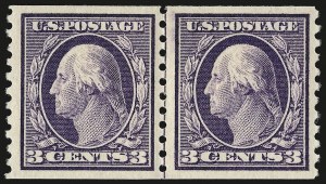 Sale 946, Lot 1050, 1913-15 Washington-Franklin Issues (Scott 424-461)