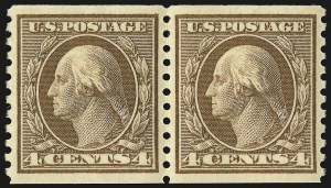 Sale 946, Lot 1074, 1913-15 Washington-Franklin Issues (Scott 424-461)