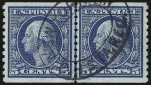 Sale Number 946, Lot Number 1077, 1913-15 Washington-Franklin Issues (Scott 424-461)