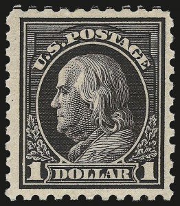 Sale 946, Lot 1086, 1913-15 Washington-Franklin Issues (Scott 424-461)