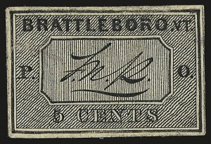 Sale 946, Lot 116, Postmasters` Provisionals