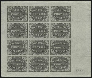 Sale 946, Lot 123, Postmasters` Provisionals