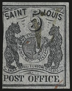 Sale 946, Lot 126, Postmasters` Provisionals