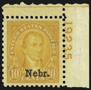 Sale 946, Lot 1285, 1925 and Later Issues (Scott 622-later)