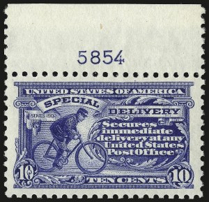 Sale 946, Lot 1367, Special Delivery, Registration