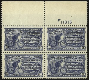 Sale 946, Lot 1372, Special Delivery, Registration