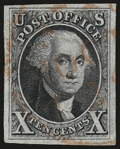 Sale 946, Lot 153, 1847 Issue (Scott 1-2)