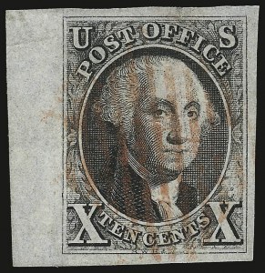 Sale 946, Lot 155, 1847 Issue (Scott 1-2)