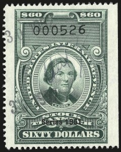 Sale 946, Lot 1576, Revenues