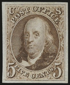Sale Number 946, Lot Number 160, 1875 Reproduction of 1847 Issue (Scott 3-4)