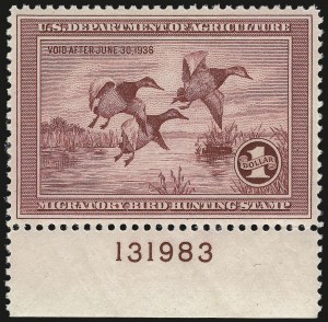 Sale 946, Lot 1632, Hunting Permits