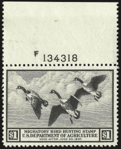 Sale 946, Lot 1634, Hunting Permits