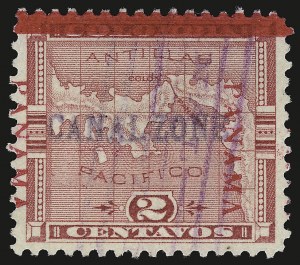 Sale 946, Lot 1671, Canal Zone