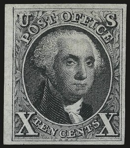 Sale 946, Lot 171, 1875 Reproduction of 1847 Issue (Scott 3-4)