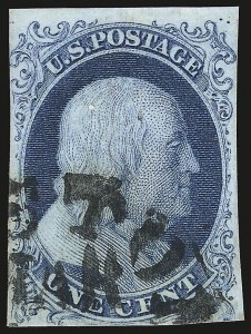 Sale 946, Lot 172, 1851-56 Issue (Scott 5-17)
