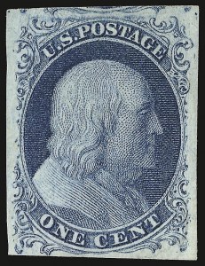 Sale 946, Lot 175, 1851-56 Issue (Scott 5-17)