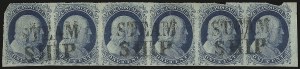 Sale 946, Lot 181, 1851-56 Issue (Scott 5-17)