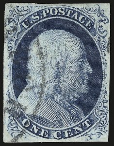 Sale 946, Lot 183, 1851-56 Issue (Scott 5-17)