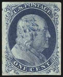 Sale 946, Lot 187, 1851-56 Issue (Scott 5-17)
