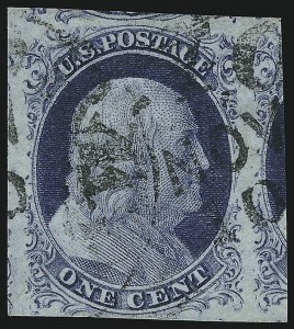Sale Number 946, Lot Number 195, 1851-56 Issue (Scott 5-17)