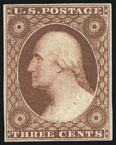 Sale 946, Lot 204, 1851-56 Issue (Scott 5-17)
