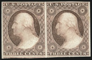 Sale 946, Lot 206, 1851-56 Issue (Scott 5-17)