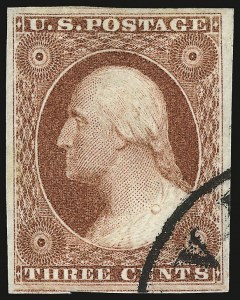 Sale 946, Lot 209, 1851-56 Issue (Scott 5-17)
