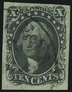 Sale 946, Lot 217, 1851-56 Issue (Scott 5-17)