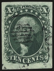Sale Number 946, Lot Number 221, 1851-56 Issue (Scott 5-17)