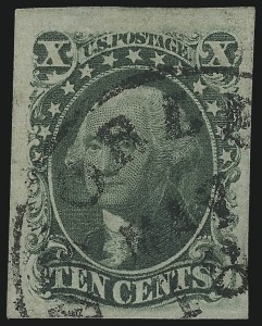 Sale 946, Lot 224, 1851-56 Issue (Scott 5-17)