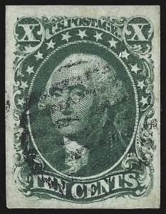 Sale 946, Lot 225, 1851-56 Issue (Scott 5-17)
