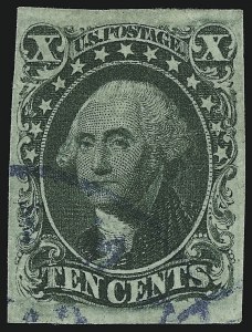 Sale 946, Lot 227, 1851-56 Issue (Scott 5-17)