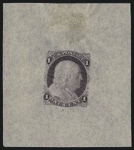 Sale 946, Lot 25, Essays, Proofs and Specimens