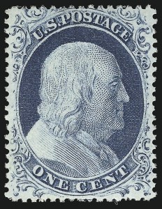 Sale 946, Lot 250, 1857-60 Issue (Scott 18-39)